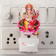 UKANI® UV 016 GANESHA WITH LAXMI   Design single color white light UV Multi color Print Night Lamp for Temple/Home/Office/gift