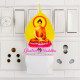 UKANI   Budha Design single color white light UV Multi color Print Night Lamp for Temple/Home/Office/gift