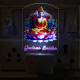 UKANI Budhha Design single color white light UV Multi color Print Night Lamp for Temple/Home/Office/gift