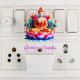 UKANI Budhha Design single color white light UV Multi color Print Night Lamp for Temple/Home/Office/gift