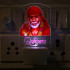 UKANI  Sai baba Design single color white light UV Multi color Print Night Lamp for Temple/Home/Office/gift
