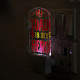 UKANI DAD HERO   Design single color white light UV Multi color Print Night Lamp for Temple/Home/Office/gift