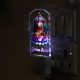 UKANI Budhha Design single color white light UV Multi color Print Night Lamp for Temple/Home/Office/gift