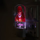 UKANI  Sai baba Design single color white light UV Multi color Print Night Lamp for Temple/Home/Office/gift