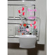 UKANI  3D Customize Name UV Color printed  Acrylic Personalized single white color light 3D Illusion LED Night Lamp ||Customized Name and Tagline.Perfect Gift for every Occasion /Valentines Day(Multicolour) 