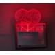 UKANI 3D Tree lamp with 7 color automatic Changing Light For Home bedroom Gift  Cafe Office Valentine Gift