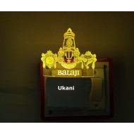 UKANI 3DShree Balaji God Design with 7 color automatic Changing Light For Home bedroom Gift  Cafe Office Valentine Gift  size (3 inch )