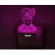UKANI 3D Shree Swaminarayan Ghanshyam Maharaj Design with 7 color automatic Changing Light For Home bedroom Gift  Cafe Office Valentine Gift  size (3 inch )
