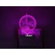 UKANI 3D New Islamic Masjid Design with 7 color automatic Changing Light For Home bedroom Gift  Cafe Office Valentine Gift  size (3 inch )