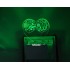 UKANI 3D New Islamic Heart Design with 7 color automatic Changing Light For Home bedroom Gift  Cafe Office Valentine Gift  size (3 inch )