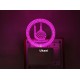UKANI 3D Round Islamic Masjid  Design with 7 color automatic Changing Light For Home bedroom Gift  Cafe Office Valentine Gift  size (3 inch )