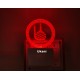 UKANI 3D Round Islamic Masjid  Design with 7 color automatic Changing Light For Home bedroom Gift  Cafe Office Valentine Gift  size (3 inch )