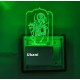 UKANI 3D Shree Umiya Mataji with 7 color automatic Changing Light For Home bedroom Gift  Cafe Office Valentine Gift  size (3 inch )