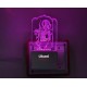 UKANI 3D Shree Umiya Mataji with 7 color automatic Changing Light For Home bedroom Gift  Cafe Office Valentine Gift  size (3 inch )