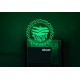 UKANI 3D Shree Mahakal Design with 7 color automatic Changing Light For Home bedroom Gift  Cafe Office Valentine Gift  size (3 inch )