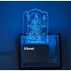 UKANI 3D Shree Mahakali Mataji  Design with 7 color automatic Changing Light For Home bedroom Gift  Cafe Office Valentine Gift  size (3 inch )