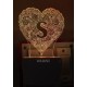 UKANI 3D  Alpha bate S Night lamp with 7 color automatic Changing Light For Home bedroom Gift  Cafe Office Valentine Gift  size (3 inch )