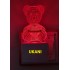 UKANI 3D Teddy Beer  Night lamp with 7 color automatic Changing Light For Home bedroom Gift  Cafe Office Valentine Gift  size (3 inch )