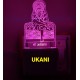 UKANI 3D Sai  baba  Night lamp with 7 color automatic Changing Light For Home bedroom Gift  Cafe Office Valentine Gift  size (3 inch )