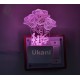 UKANI 3D Love You Forever With Love Propose  Night lamp with 7 color automatic Changing Light For Home bedroom Gift  Cafe Office Valentine Gift  