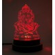 UKANI 3D USB GANESHJI  Night Lamp for Car/Office/Desktop/Gift/Table Top 7 Color Change Light Size 3 Inch