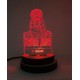 UKANI 3D USB Sai baba Night Lamp for Car/Office/Desktop/Gift/Table Top 7 Color Change Light Size 3 Inch