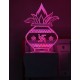 UKANI 3D Pavitra Kalash Night lamp with 7 color automatic Changing Light For Home bedroom Gift  Cafe Office Valentine Gift  size (3 inch )