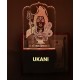 UKANI 3D God Shiva Night lamp with 7 color automatic Changing Light For Home bedroom Gift  Cafe Office Valentine Gift  size (3 inch )