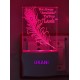 UKANI 3D Mor Pinch Night lamp with 7 color automatic Changing Light For Home bedroom Gift  Cafe Office Valentine Gift  size (3 inch )