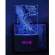 UKANI 3D Mor Pinch Night lamp with 7 color automatic Changing Light For Home bedroom Gift  Cafe Office Valentine Gift  size (3 inch )