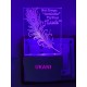 UKANI 3D Mor Pinch Night lamp with 7 color automatic Changing Light For Home bedroom Gift  Cafe Office Valentine Gift  size (3 inch )