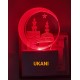 UKANI 3D Makka Madina with 7 color automatic Changing Light For Home bedroom Gift  Cafe Office Valentine Gift  size (3 inch )