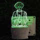 UKANI 3D  Jalaram Bapa Night lamp with 7 color automatic Changing Light For Home bedroom Gift  Cafe Office Valentine Gift  size (3 inch )