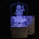 UKANI 3D  Shree Khodiyar Mataji Night lamp with 7 color automatic Changing Light For Home bedroom Gift  Cafe Office Valentine Gift  size (3 inch )