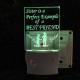 UKANI 3D Best Sister Night lamp with 7 color automatic Changing Light For Home bedroom Gift  Cafe Office Valentine Gift  size (3 inch )