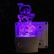 UKANI 3D  Balgopal Krishna  Night lamp with 7 color automatic Changing Light For Home bedroom Gift  Cafe Office Valentine Gift  size (3 inch )
