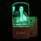UKANI 3D Dr. Baba Saheb Ambedkar Design with 7 color automatic Changing Light For Home bedroom Gift  Cafe Office Valentine Gift  size (3 inch )