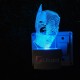 UKANI 3D  Batman Night lamp with 7 color automatic Changing Light For Home bedroom Gift  Cafe Office Valentine Gift  size (3 inch )