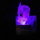 UKANI 3D  Batman Night lamp with 7 color automatic Changing Light For Home bedroom Gift  Cafe Office Valentine Gift  size (3 inch )